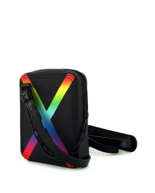 Louis Vuitton Pre-Owned ダニューブ・レインボー メッセンジャーバッグ - ブラック - サムネイル4