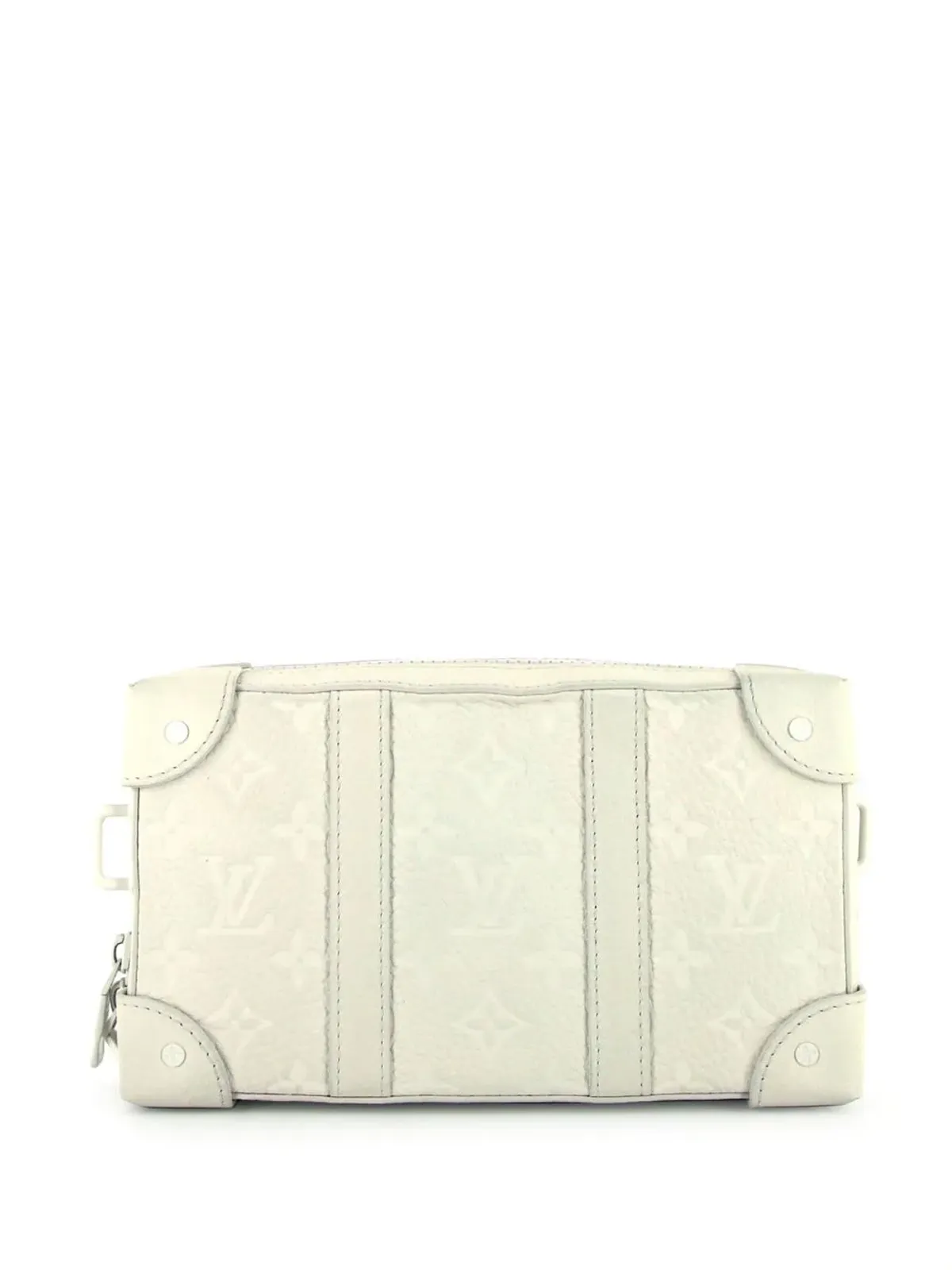 Louis Vuitton Pre-Owned グラフィックプリント ジップ付き ソフトトランク - ホワイト - 画像2