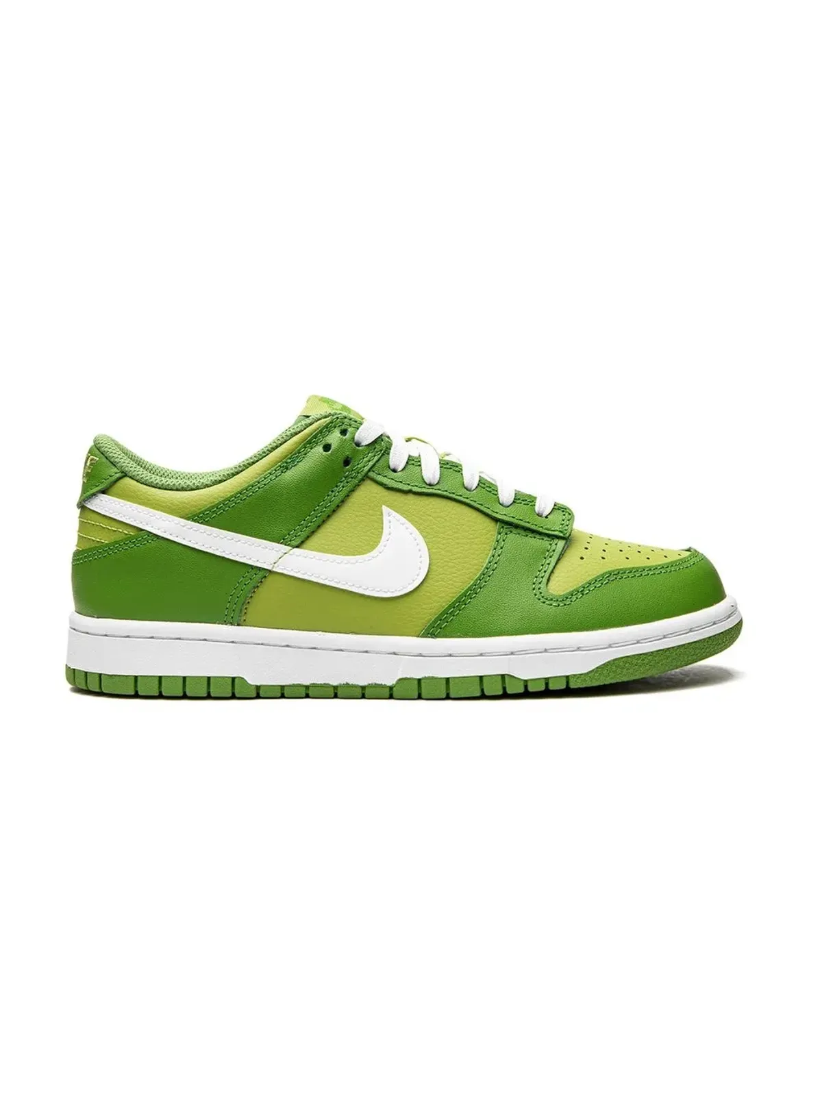 Nike Kids ダンクロー ダーククロロフィル スニーカー - グリーン - 画像2