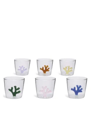 Ichendorf Milano Coral Reef セット6個 アソート タンブラー - White - サムネイル1