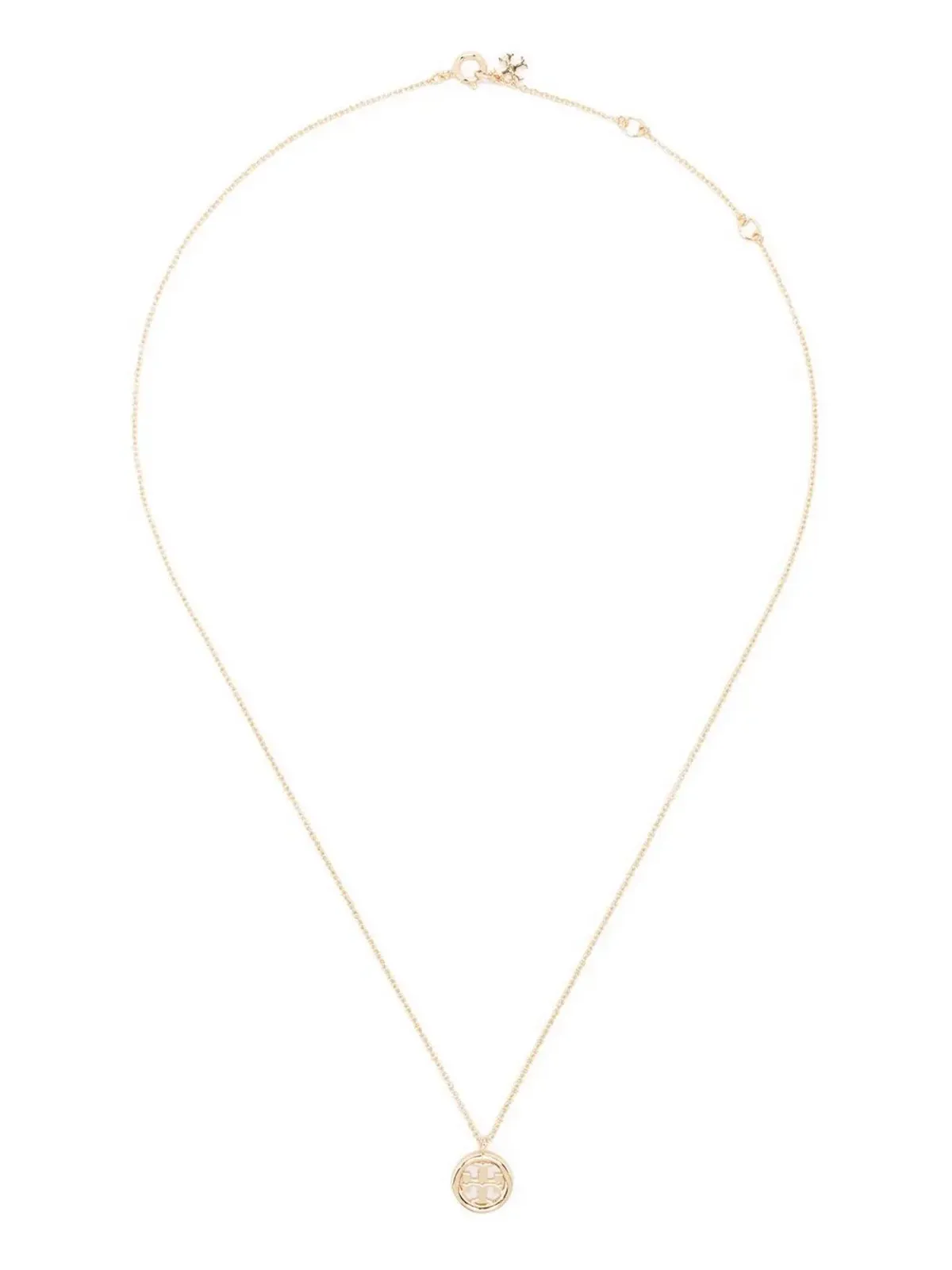 Tory Burch ロゴチャームネックレス - 画像3