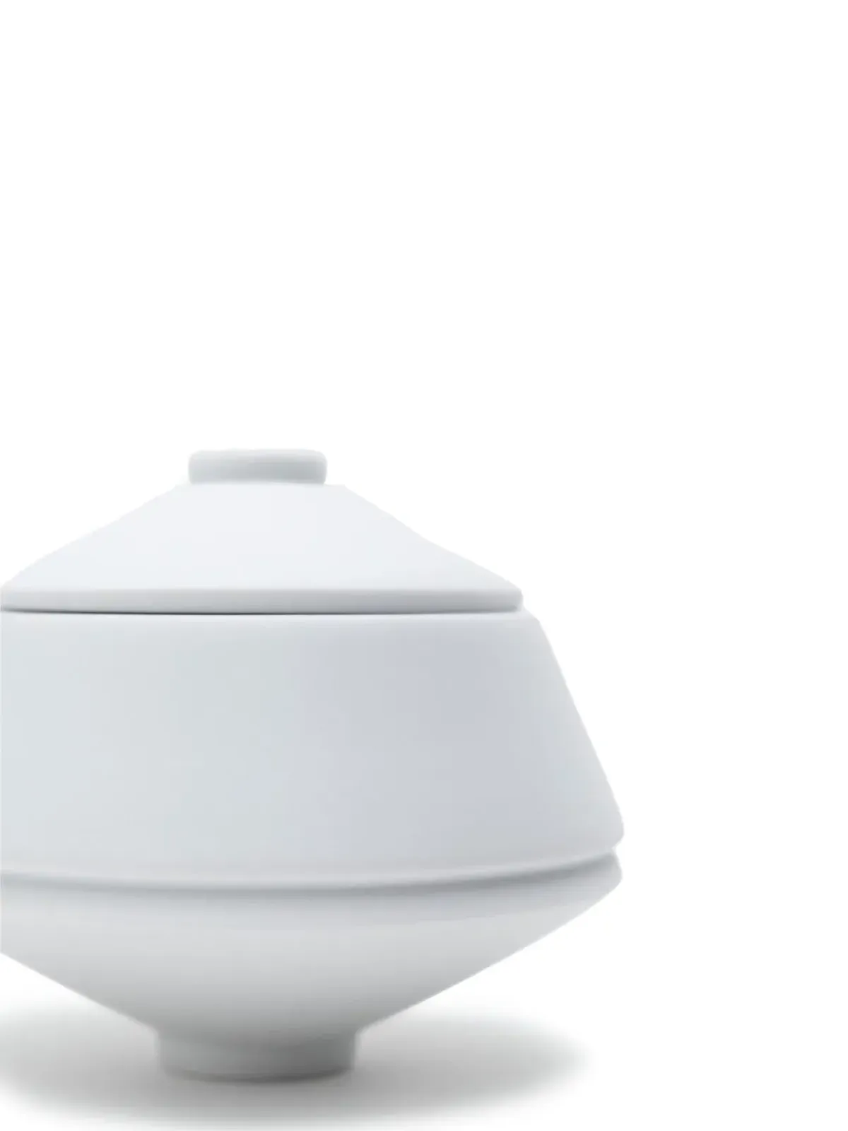 Editions Milano Circle porcelain sugar-bowl - 画像4