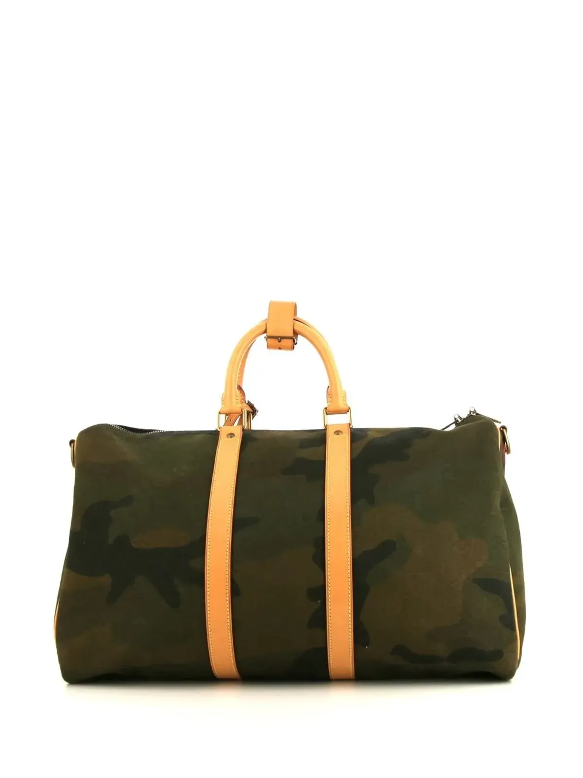 Louis Vuitton Pre-Owned Keepall トラベルバッグ Supreme 2017 コラボ - グリーン - 画像2