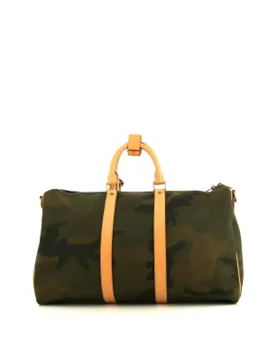 Louis Vuitton Pre-Owned Keepall トラベルバッグ Supreme 2017 コラボ - グリーン - サムネイル2