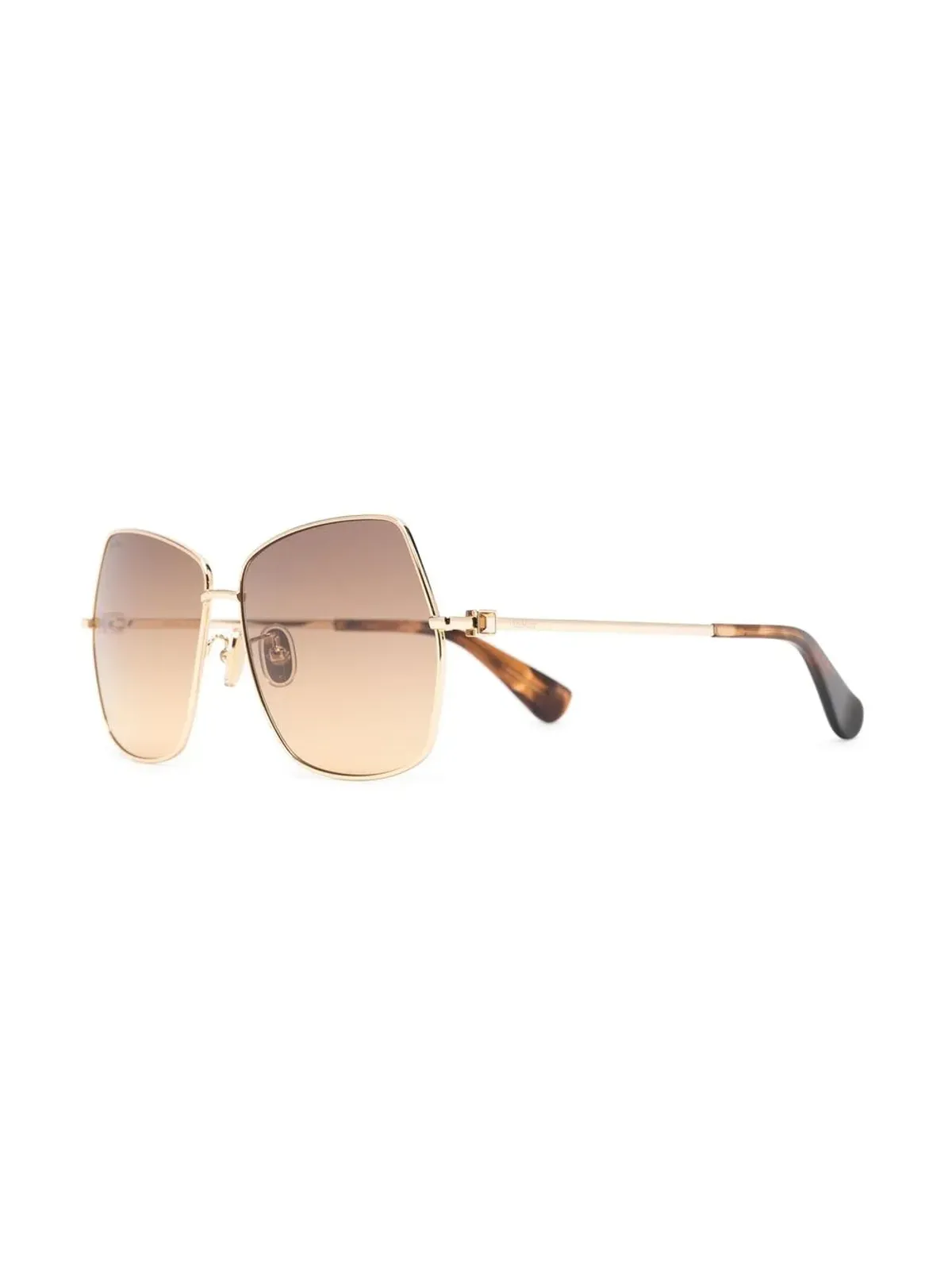 Max Mara Eyewear オーバーサイズフレーム グラデーションレンズ サングラス - 画像2