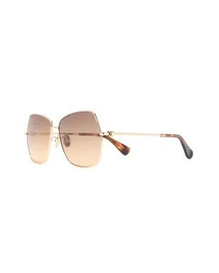 Max Mara Eyewear オーバーサイズフレーム グラデーションレンズ サングラス - サムネイル2