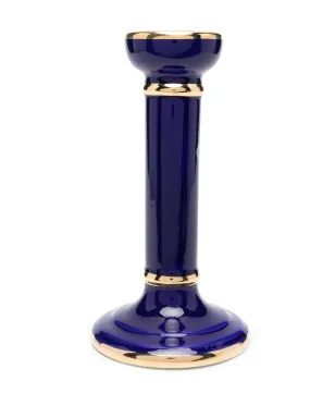 ETRO HOME 鳥柄セラミックキャンドルホルダー ブルー - サムネイル2