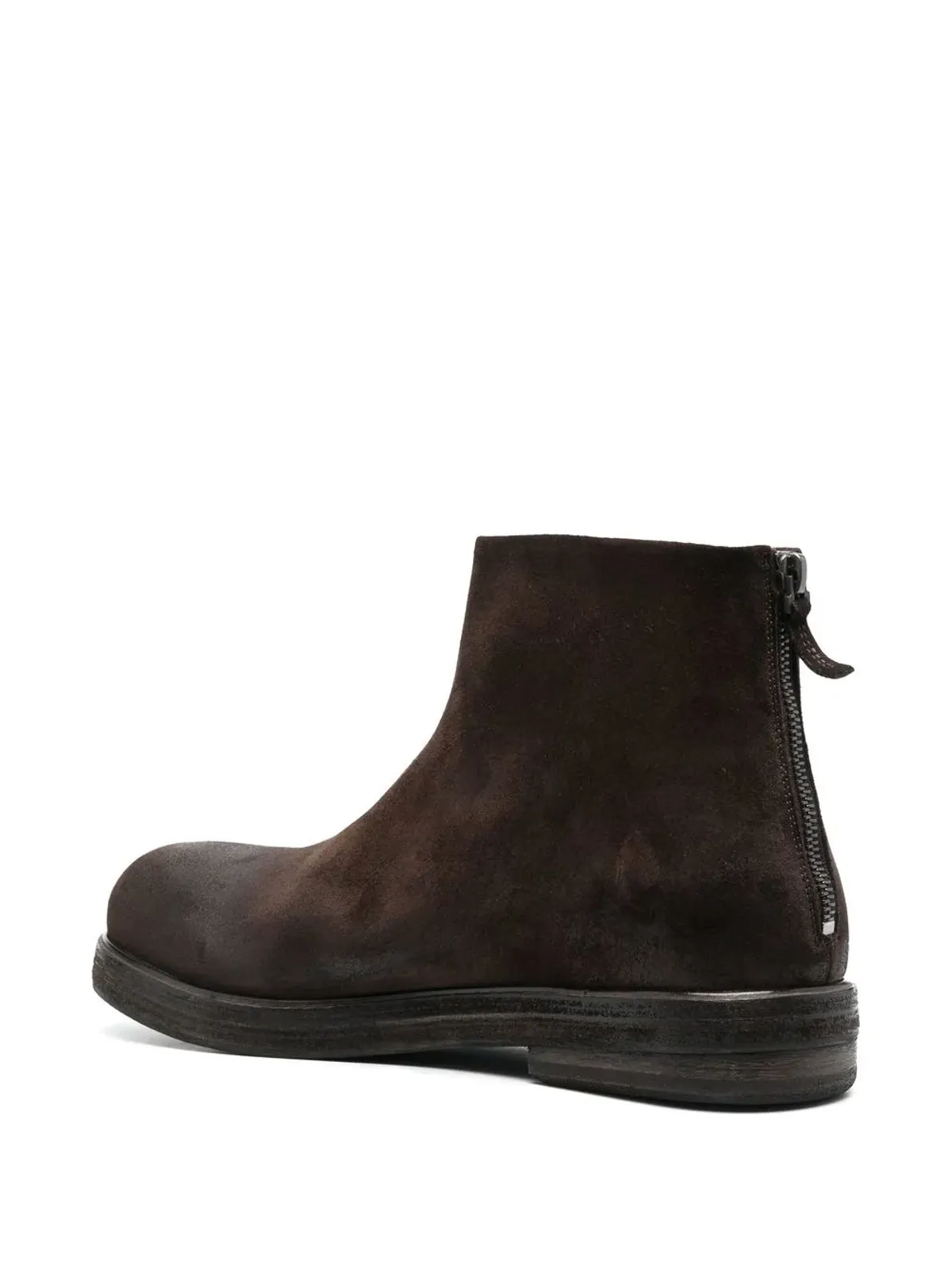 Marsèll Zucca Zeppa suede ankle boots - Brown - 画像3