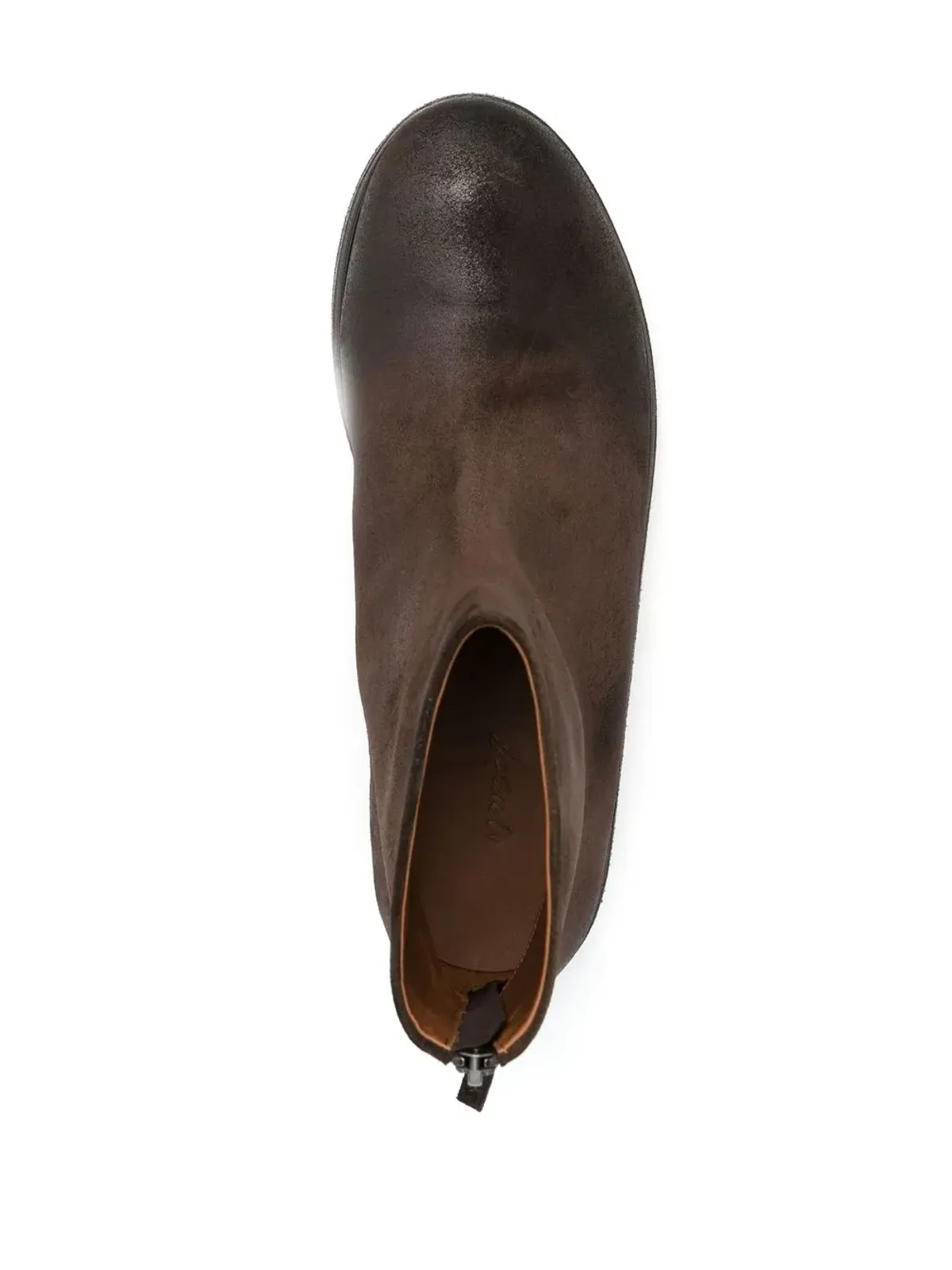 Marsèll Zucca Zeppa suede ankle boots - Brown - 画像4