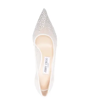 Jimmy Choo Love クリスタル装飾パンプス - サムネイル4