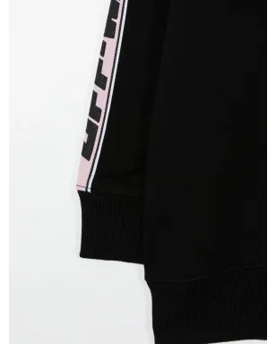 Off-White Kids ロゴテープ クルーネック ジャンパー - サムネイル3