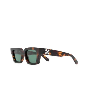 Off-White Eyewear Virgil スクエアフレーム サングラス - サムネイル2