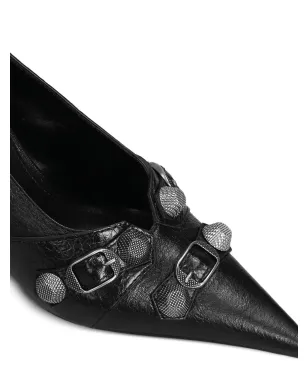 Balenciaga カゴレ クラックドパンプス - サムネイル4