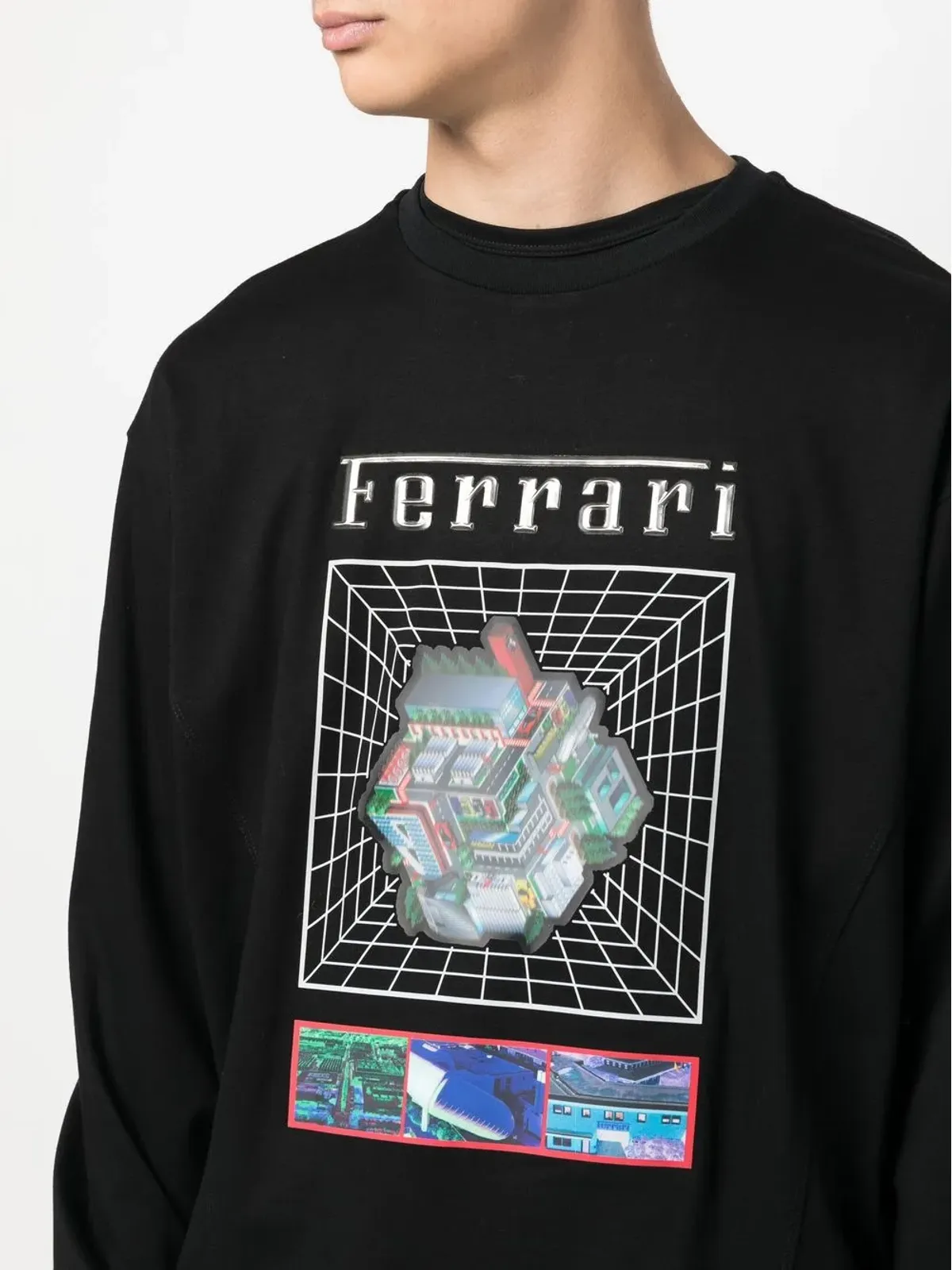 Ferrari グラフィックプリント コットン スウェットシャツ - 画像5