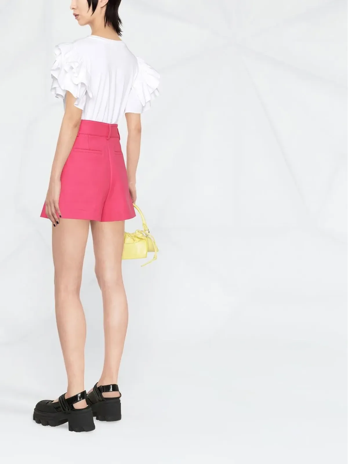 RED Valentino テーラードハイウエストショーツ - 画像4