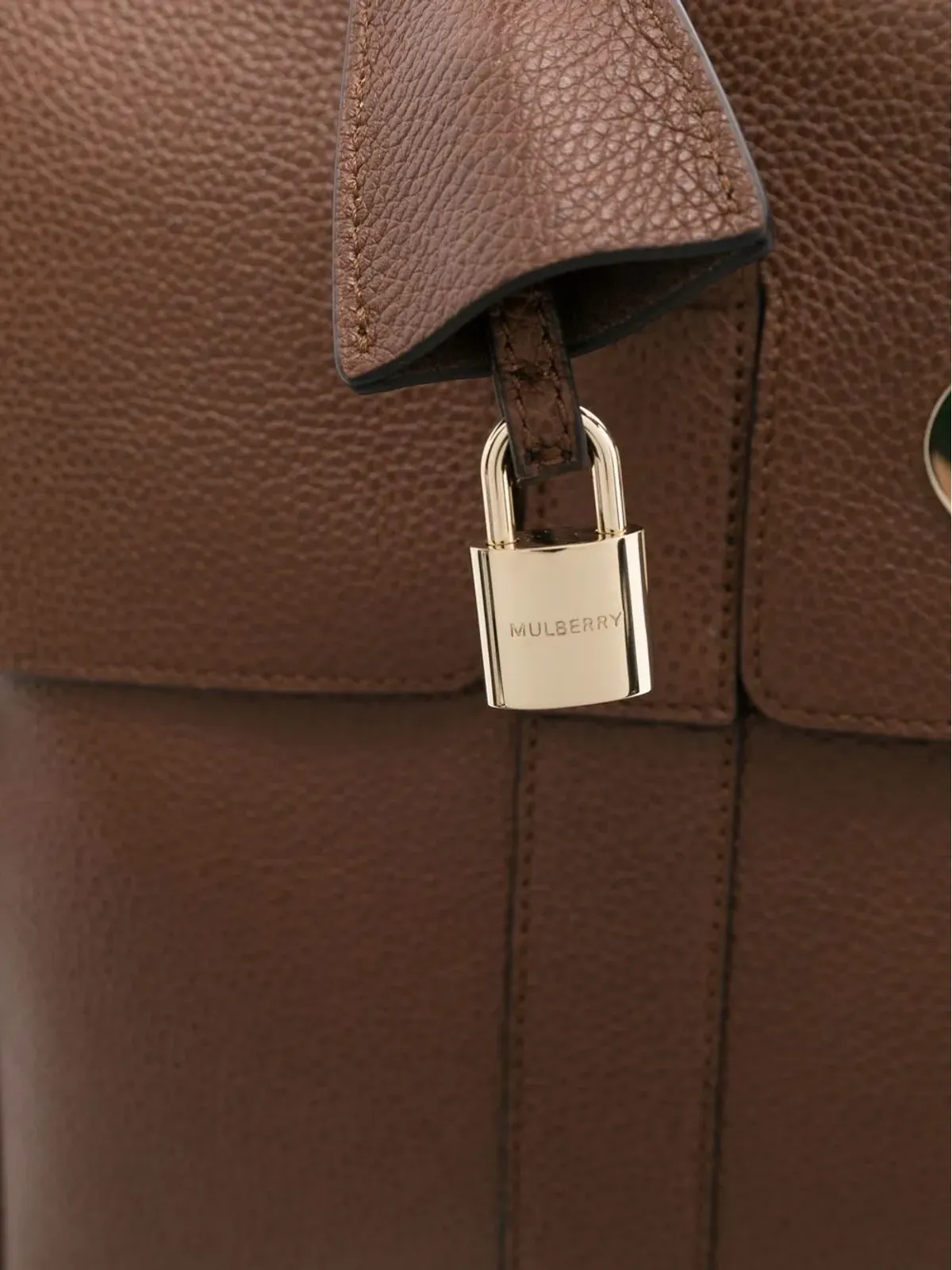 Mulberry ツイストロック トートバッグ - 画像5