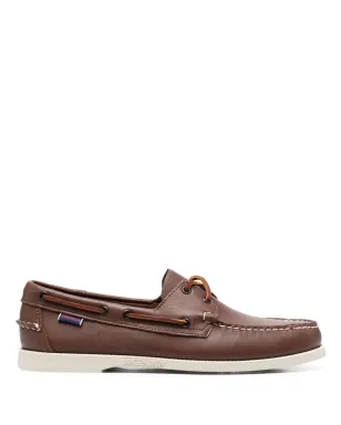 Sebago 前紐ディテール ボートシューズ - ブラウン - サムネイル1