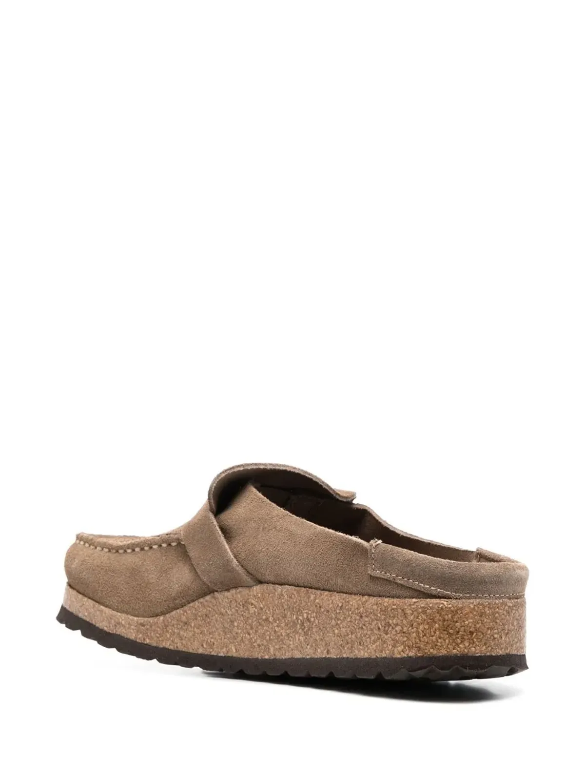 Birkenstock バックル付きスエードミュール - 画像3