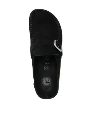 Birkenstock クローズドトゥ スエードミュール - サムネイル4