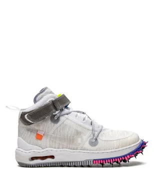 Nike X Off-White Air Force 1 Mid White sneakers - サムネイル1