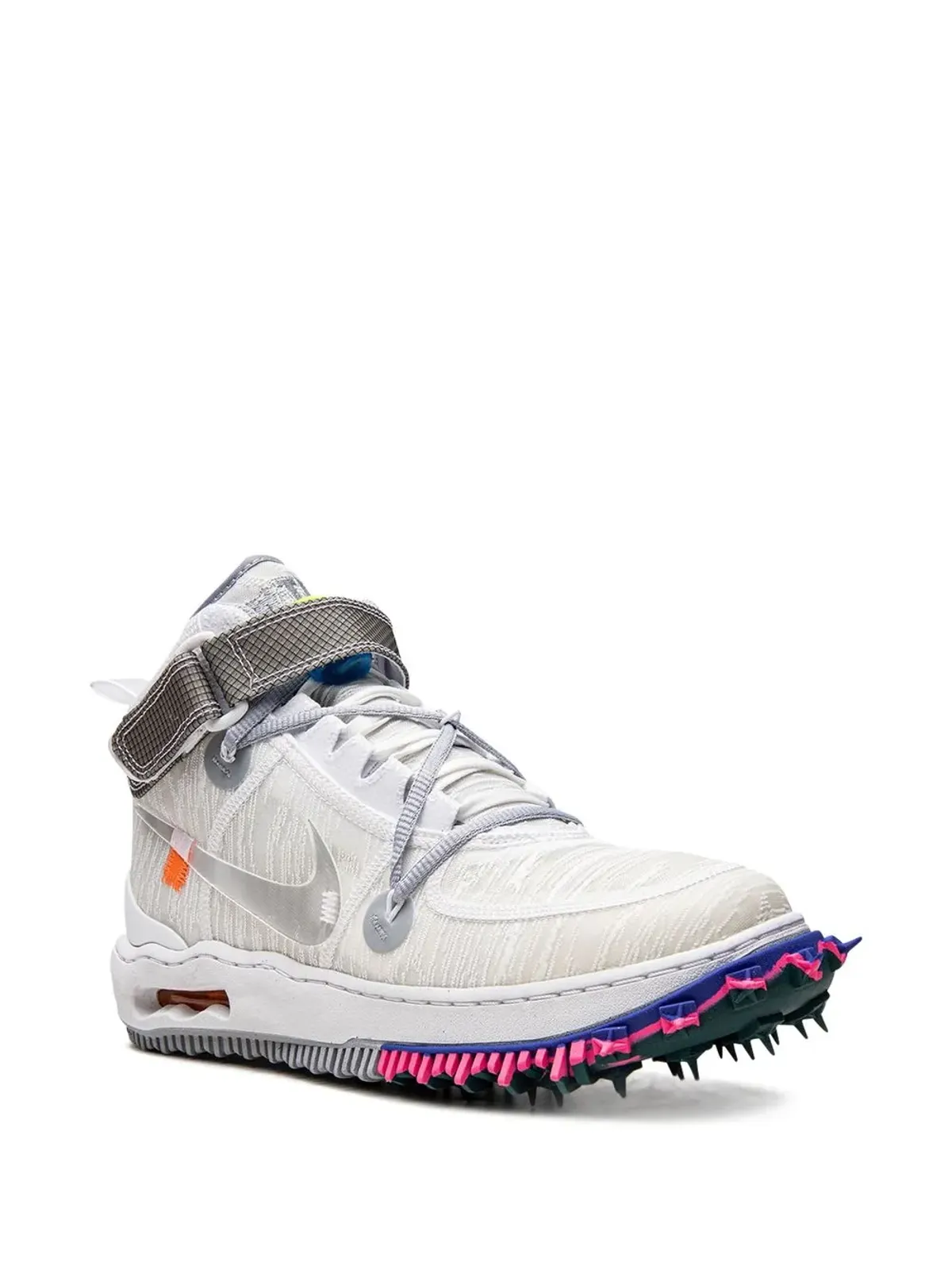 Nike X Off-White Air Force 1 Mid White sneakers - 画像2