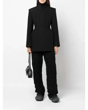 Balenciaga ツイード・ストレートパンツ ブラック - サムネイル2