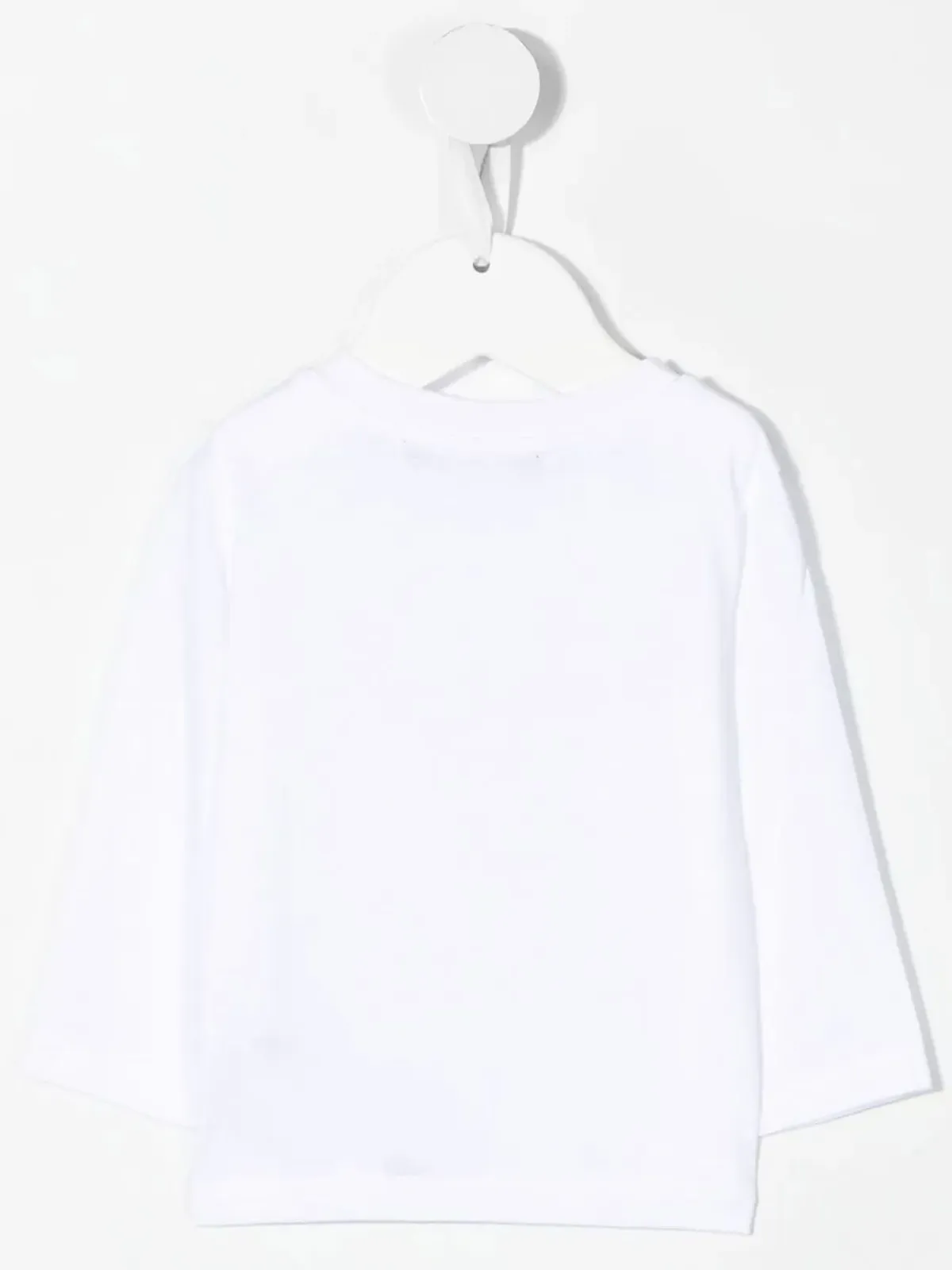 Balmain Kids メタリックロゴ長袖Tシャツ - 画像2