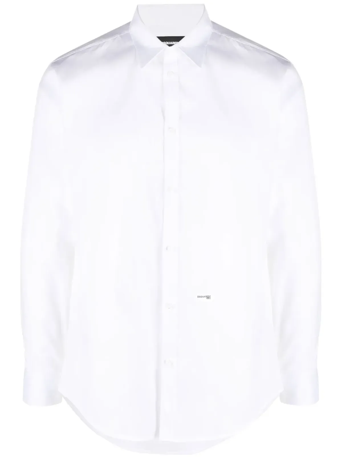 DSQUARED2 ロゴディテール コットンシャツ - 画像1