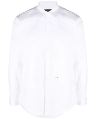 DSQUARED2 ロゴディテール コットンシャツ - サムネイル1
