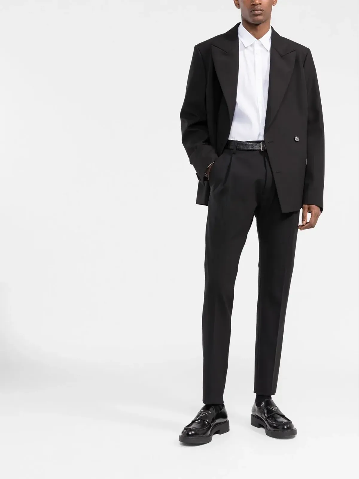 DSQUARED2 ロゴディテール コットンシャツ - 画像2
