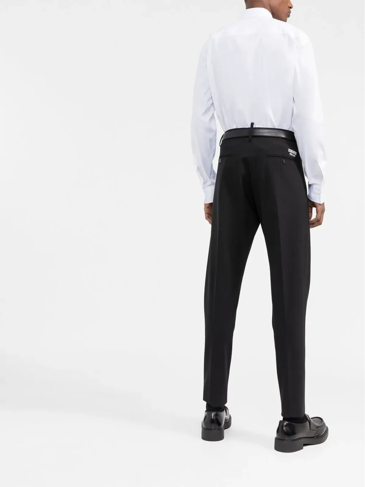 DSQUARED2 ロゴディテール コットンシャツ - 画像4
