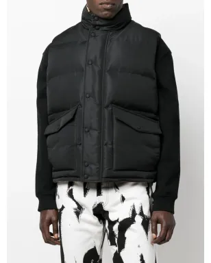 Alexander McQueen ロゴプリント パファー ジレ - サムネイル3