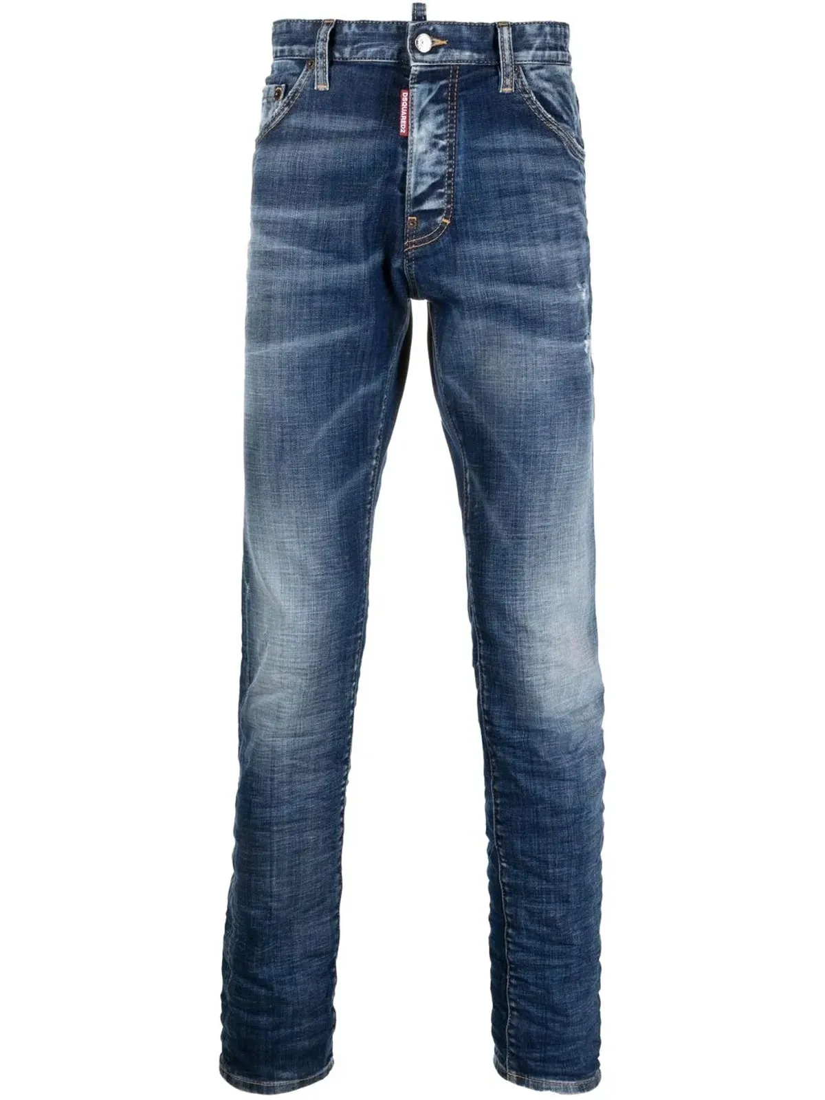 DSQUARED2 ストーンウォッシュド スキニージーンズ - 画像1