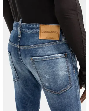 DSQUARED2 ストーンウォッシュド スキニージーンズ - サムネイル5