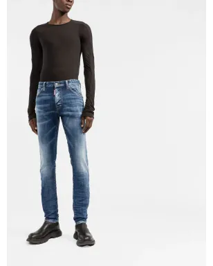 DSQUARED2 ストーンウォッシュド スキニージーンズ - サムネイル2