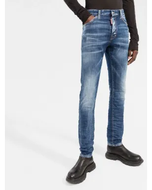 DSQUARED2 ストーンウォッシュド スキニージーンズ - サムネイル3