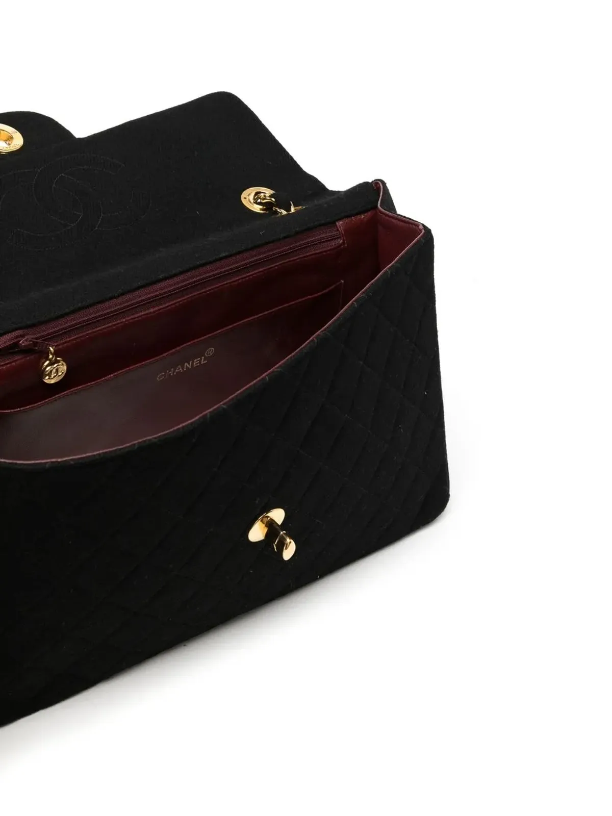 CHANEL Pre-Owned 1991-1994 ジャンボ クラシック フラップ ショルダーバッグ - 画像5
