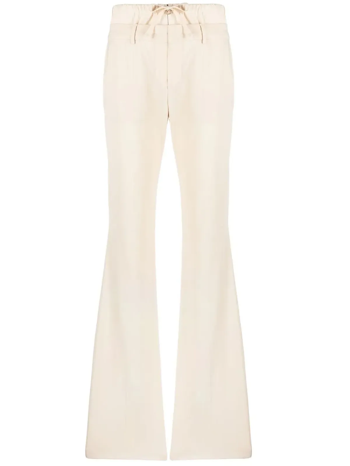 Sportmax ロングハイウェスト ドローストリングパンツ - 画像1