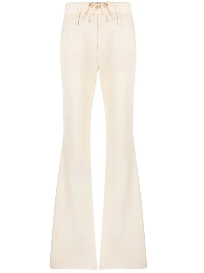 Sportmax Sportmax ロングハイウェスト ドローストリングパンツの商品画像