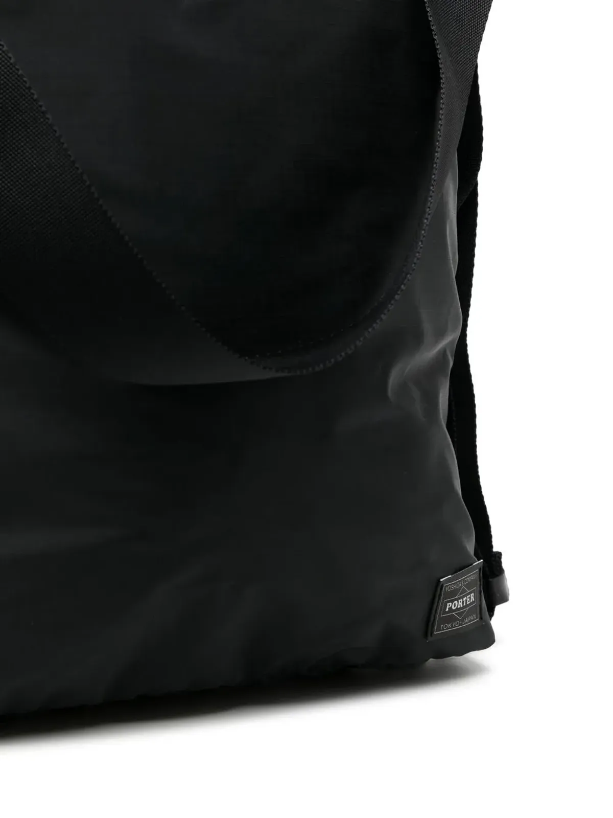 Porter-Yoshida & Co. ロゴパッチ ショルダーバッグ ブラック - 画像4