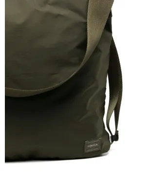 Porter-Yoshida & Co. ロゴパッチ ショルダーバッグ - グリーン - サムネイル4