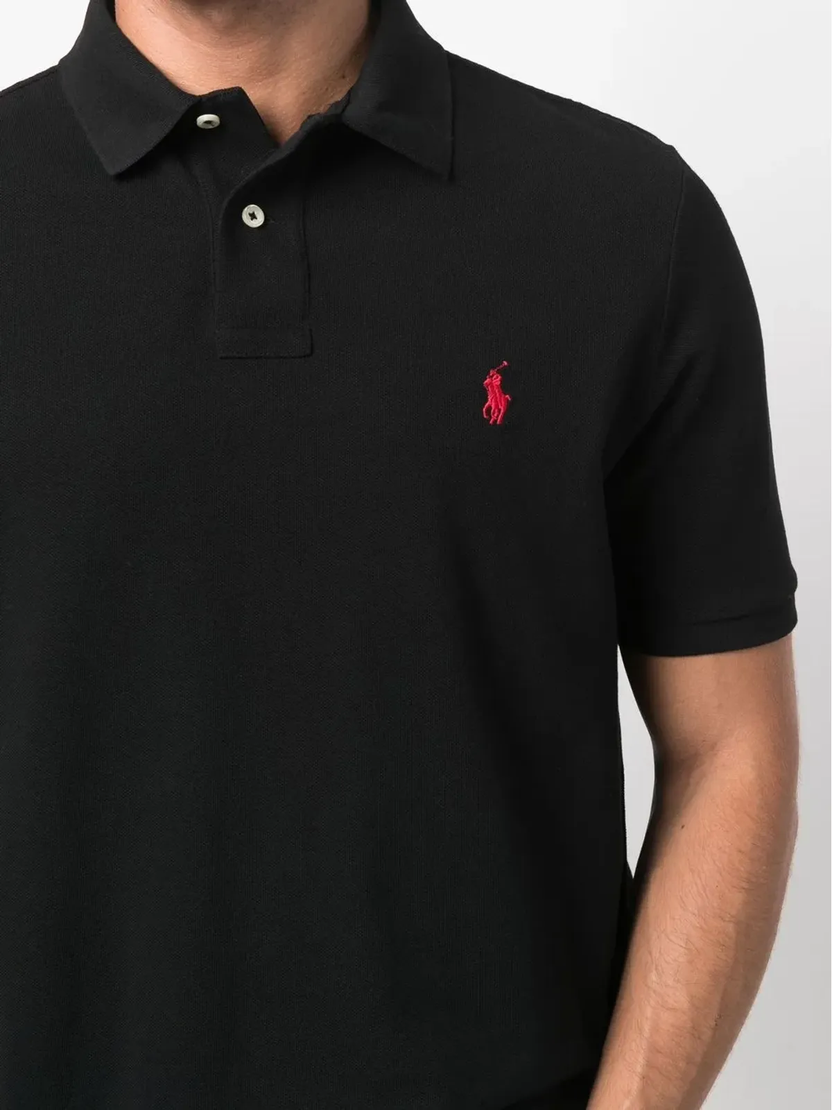 Polo Ralph Lauren 刺繍ロゴディテール ポロシャツ - 画像5