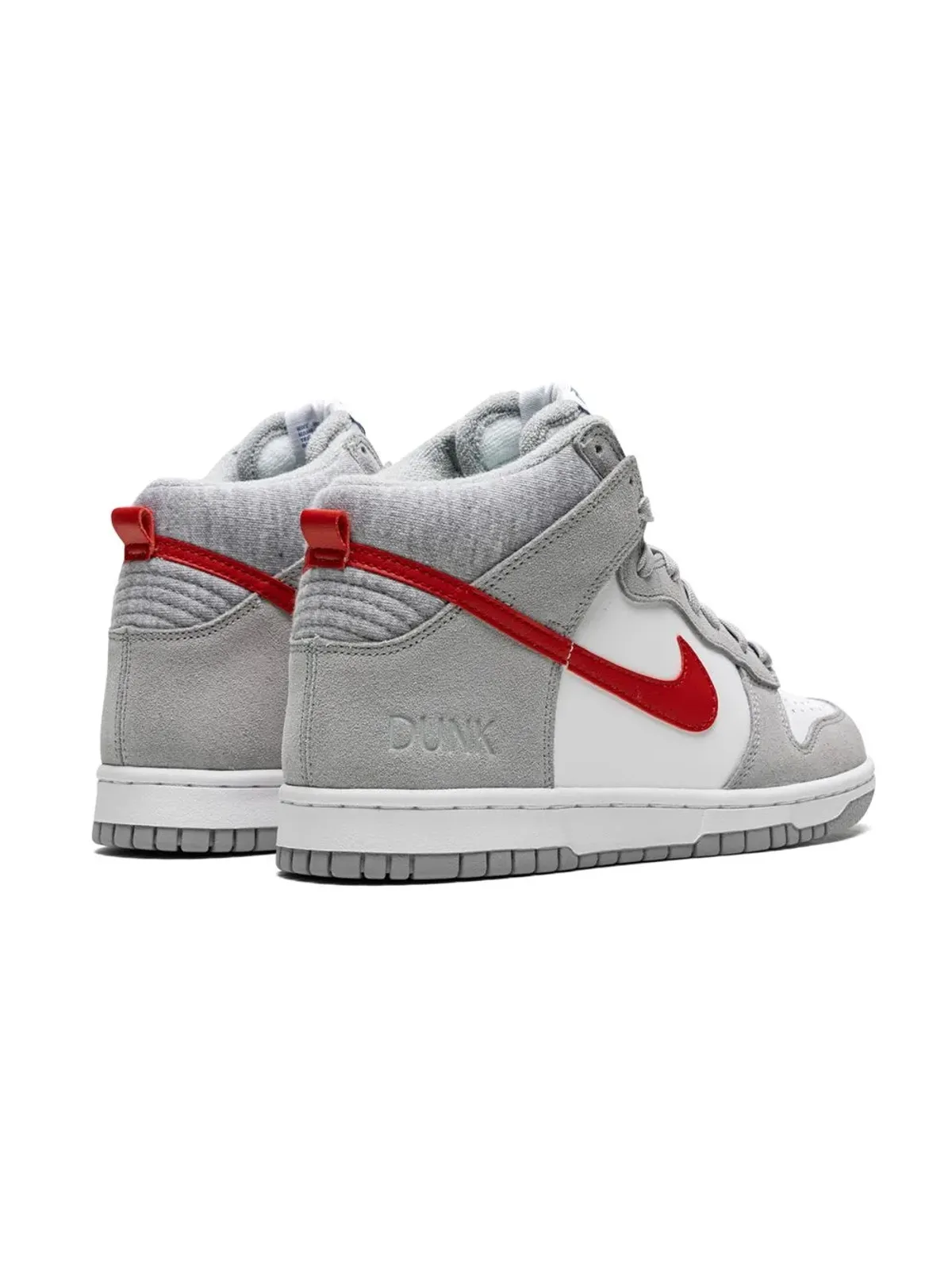 Nike Kids ダンク HI SE アスレチッククラブ スニーカー - グレー - 画像3