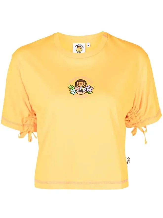 A BATHING APE® A BATHING APE® ロゴプリントTシャツの商品画像