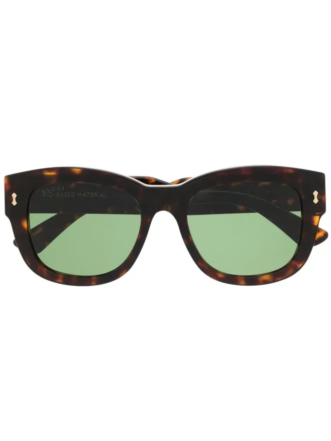 Gucci Eyewear Gucci Eyewear べっ甲フレーム サングラスの商品画像