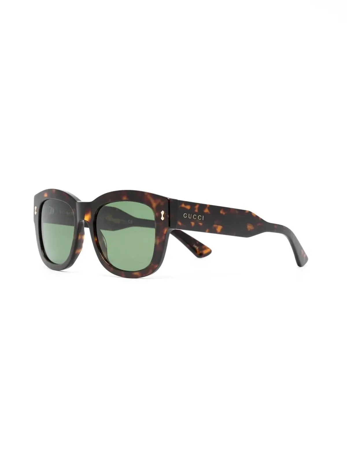 Gucci Eyewear べっ甲フレーム サングラス - 画像2