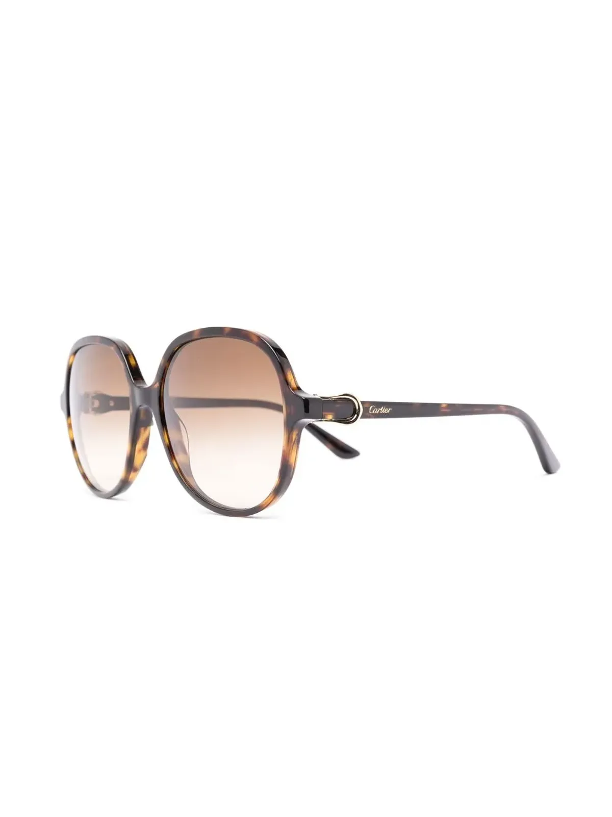 Cartier Eyewear サングラス CT0350S オーバーサイズフレーム - 画像2