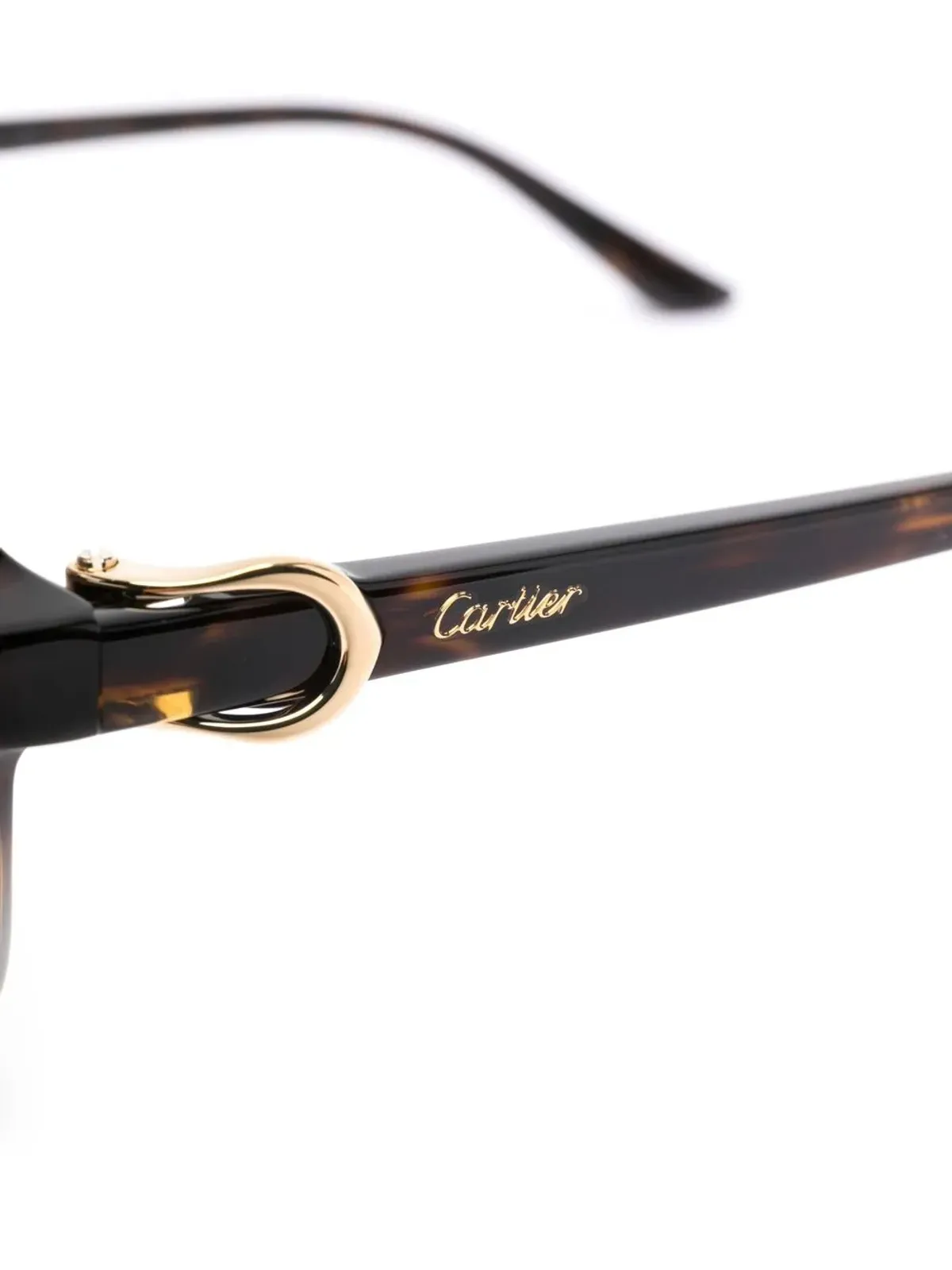 Cartier Eyewear サングラス CT0350S オーバーサイズフレーム - 画像3