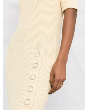 Jil Sander リブ編みショートチュニックドレス - サムネイル5