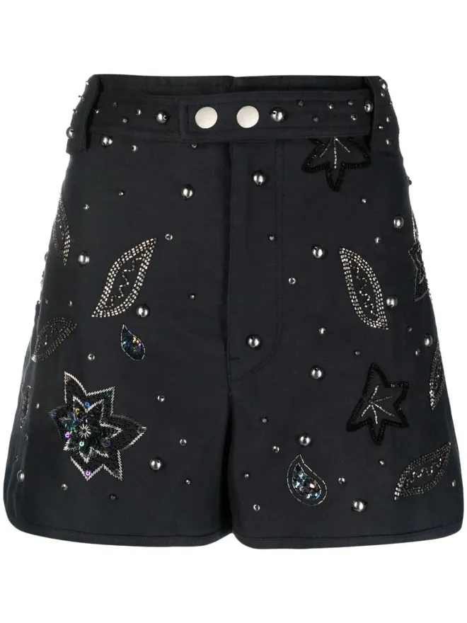 Isabel Marant ISABEL MARANT Kayneliae 刺繍ショートパンツの商品画像
